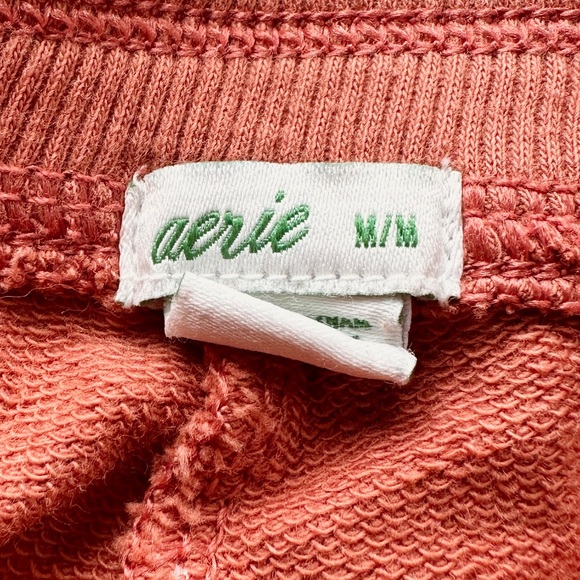 Aerie Shorts - 100% cotton - faded rust colour - Size M - Picture 4 of 5
